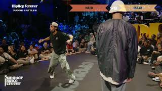 Majid vs Osaam JUDGE BATTLE Hiphop Forever  Summer Dance Forever 2024 [upl. by Eissert380]