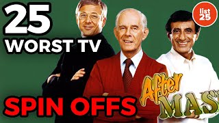 25 Worst TV Spin Offs of All Time [upl. by Clinton]