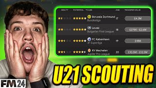 The BEST Method to Scouting Wonderkids in FM24 [upl. by Friedberg175]