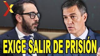 Aldama ADVIERTE a Sánchez y EXIGE SALIR de prisión [upl. by Nanete362]