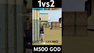 M500 headshot trick 😱👇handcam  100 work ☑️ onetap headshot trick M500  2024 free fire [upl. by Diogenes]