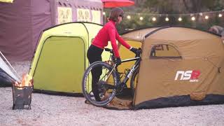 NSR 자전거캠핑텐트  NSR BICYCLE CAMPING TENT [upl. by Anu]