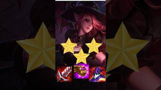 Morgana 3 ⭐️ ⭐️ ⭐️ 🦇🦇🦇 tftgamer tft leagueoflegendstft [upl. by Brennan]