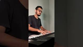 Pudhu Vellai Mazhai  Yeh Haseen Vadiyan  Piano Shorts [upl. by Enaz]