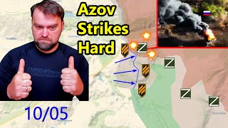 Update from Ukraine  Azov Storms Ruzzian Army  New Kabooms in Ruzzia [upl. by Furiya]