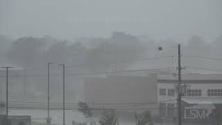 08292021 Thibodaux LA  Conditions Deteriorate as Hurricane Ida Moves On Shore [upl. by Niwred]