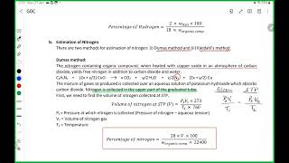 Quantitative analysis of Organic Compounds  Class 11th Chemistry  NEET  JEE  CBSE [upl. by Fita]