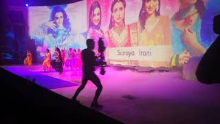 Sanaya Irani Dance  JKN MEGA SHOW CASE 2018 [upl. by Ahsaz]