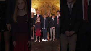 Kai Trump provides inside look at election night at MaraLago in YouTube vlog shorts [upl. by Miguelita731]