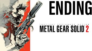 Metal Gear Solid 2 Sons of Liberty Gameplay ENDING  Solidus Snake [upl. by Trinia]