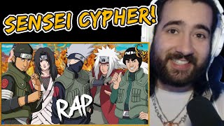 Shwabadi Reacts to KONOHA SENSEI CYPHER ft Shwabadi VGRB Nerdout amp More  Connor Quest [upl. by Maryl724]