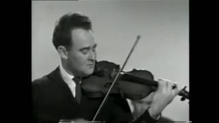 Desmond Bradley plays excerpts from the Elgar Violin Concerto with Geoffrey Parsons in accompaniment [upl. by Latnahs]