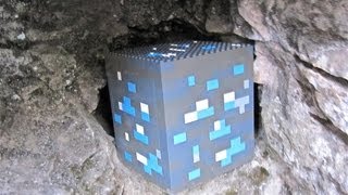 LEGO Diamond Ore  Minecraft [upl. by Aisila]