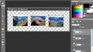 Creating Panoramic Photos  Paint Shop Pro Photo X2 Ultimate [upl. by Otrepur]