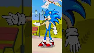 Surprising pizza 3Sonic Animation sonic sonicthehedgehog animation memes funny knuckles [upl. by Carin]