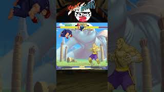 Ryu vs Sagat Round 1 streetfighteralpha2 shorts gaming [upl. by Oecile]