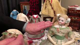 Ruby Lane Doll Talk with Michael Canadas Live at UFDC [upl. by Hgielrebmik53]