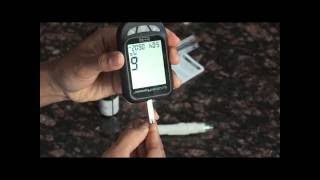 GLUCOCARD Expression How to test your blood glucose [upl. by Inga]