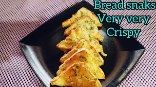 Bread SnaksEasy and Tasty snaksBread evening snaks Malayalam by RINOOZ VLOG [upl. by Lladnar842]