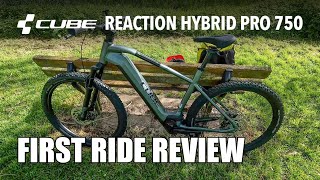 Cube Reaction Hybrid Pro 750  First Ride [upl. by Aliuqet988]