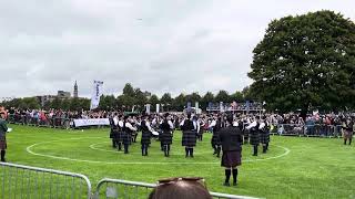 MacMillan Pipe Band  World Pipe Band Championships 2024 Grade 2 Medley [upl. by Fairfield]