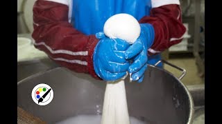 How Mozzarella Cheese is Made [upl. by Aderb]