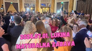 20240701 Maturalna zabava Luka Rašo [upl. by Nairadal]