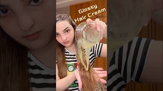 DIY Magical Glossy Hair Cream🤌 [upl. by Gael]