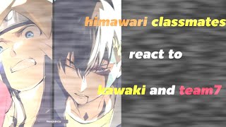 himawari classmates react to kawaki 【EP 2】 [upl. by Martie]