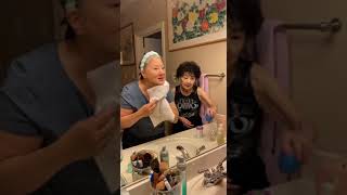 This is My 90 Year Old Mom Joanne’s Night skincareroutine Restorsea [upl. by Acirdna711]