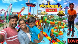 Kerala BIGGEST ADVENTURE PARK  Kochi wonderla malayalam [upl. by Flower]