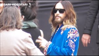 Jared LETO arrival  show Valentino Paris 29 september 2024 Fashion Week [upl. by Petra]