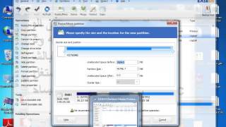 برنامج EaseUS Partition Master لتقسيم الهارد [upl. by Eimrej131]
