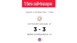 Match Fleury U14R1 vs Châteauroux U14R1 1ére mitemps 10022024 [upl. by Giliane159]