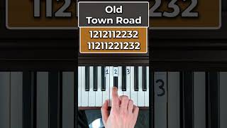 Lil Nas X  Old Town Road  EASY Piano Tutorial shorts [upl. by Woodberry702]