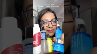 The BEST exfoliating  hydrating skincare routine for monsoon breakouts skincareroutine skincare [upl. by Asoj]