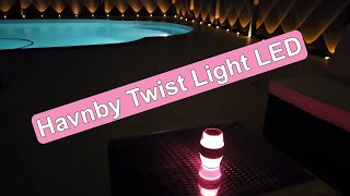 Havnby Twist Light LED Ambient Lantern Unboxing amp Quick Review  Rechargeable Mood Lighting 2024 [upl. by Dazhehs]