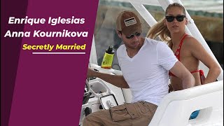 Enrique Iglesias and Anna Kournikova Secretly Married [upl. by Halilahk769]