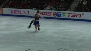 Laurence FOURNIER BEAUDRY  Nikolaj SORENSEN Practice SC 20161027am [upl. by Yromas]