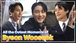 Byeon Wooseok Compilation from Behind the Scenes 🥰  Strong Girl Namsoon [upl. by Chatwin]