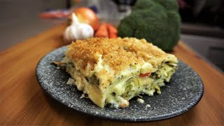 How To Make Stouffers Vegetable Lasagna  The Most Delicious Vegetable Lasagna [upl. by Hillari]