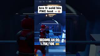 bro has NO game sense 😭💀 fortnite fortniteshorts [upl. by Eudora634]