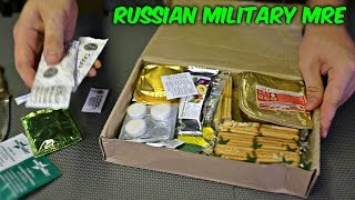 Testing Russian Military MRE Meal Ready to Eat [upl. by Ainej110]