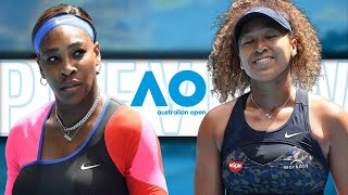 Serena Williams vs Naomi Osaka Australian Open 2021 Semifinal  PREVIEW [upl. by Ragouzis]