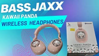 Bass Jaxx Kawaii Panda Bluetooth headphones [upl. by Keller]