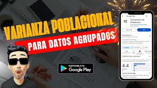 Cómo se calcula la Varianza en Datos Agrupados  Ejemplo paso a paso [upl. by Glick]