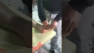 FRONT LEG AND FOOT VERY RELAXING TURKISH MASSAGE massage satisfying relaxing asmr shorts [upl. by Eillam428]