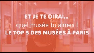 Le top 5 des musées à Paris [upl. by Ruel]