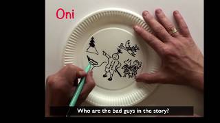 Kamishibai  How to Make a Story Plate [upl. by Emilia428]