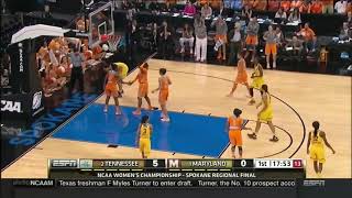 Andraya Carter Defense vs Maryland NCAA Tournament [upl. by Hauck]